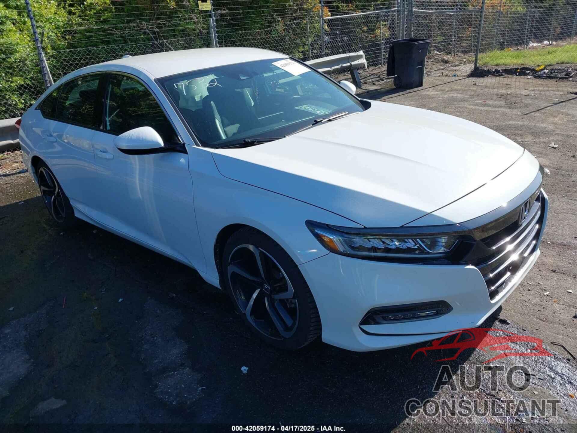 HONDA ACCORD 2018 - 1HGCV1F33JA107532