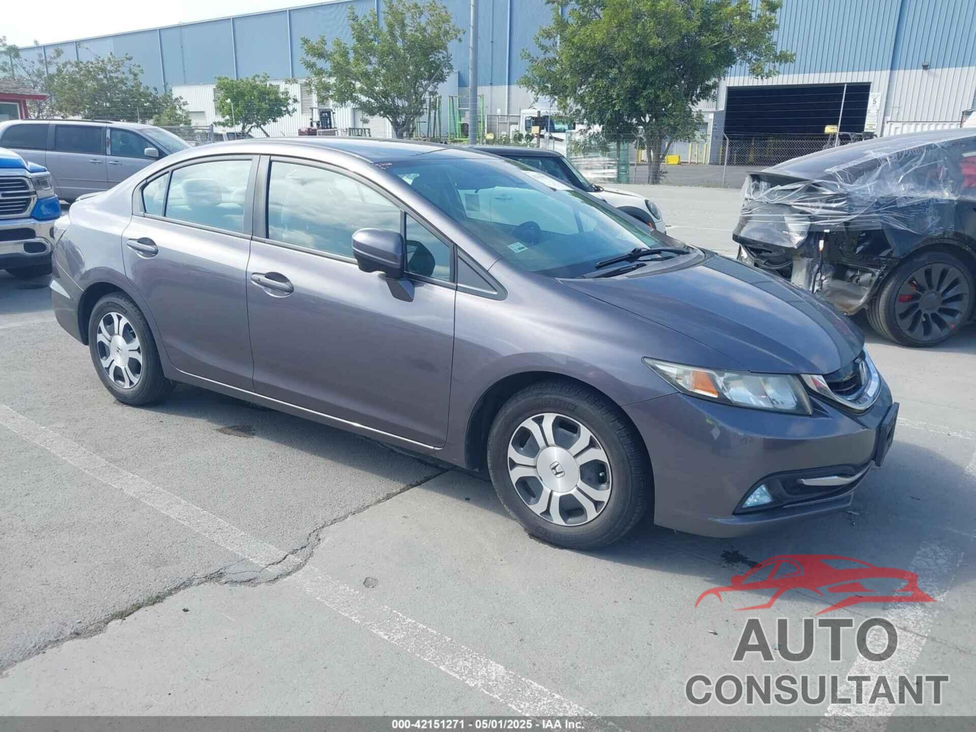 HONDA CIVIC HYBRID 2014 - 19XFB4F24EE201757