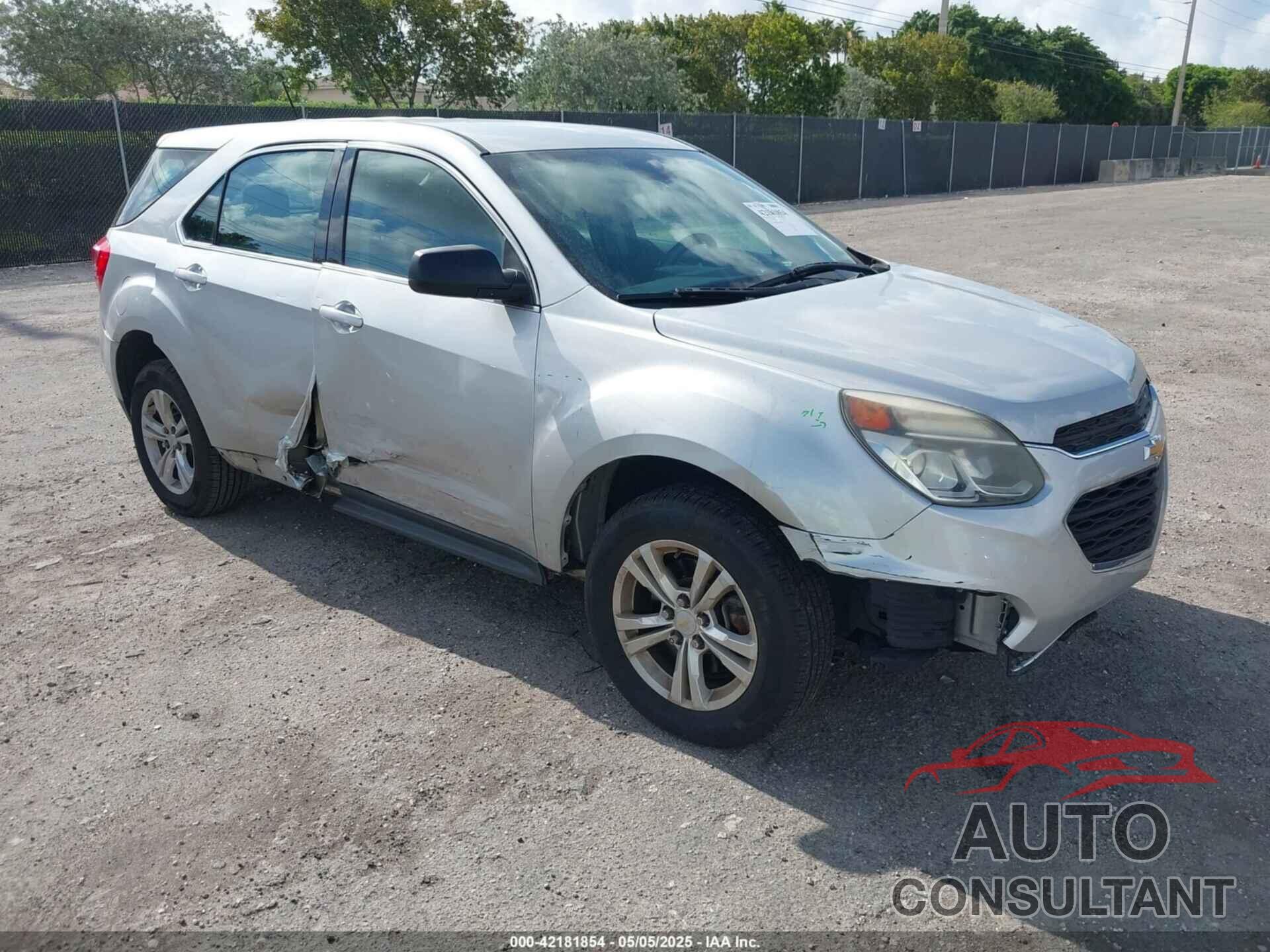 CHEVROLET EQUINOX 2017 - 2GNALBEK8H1593597
