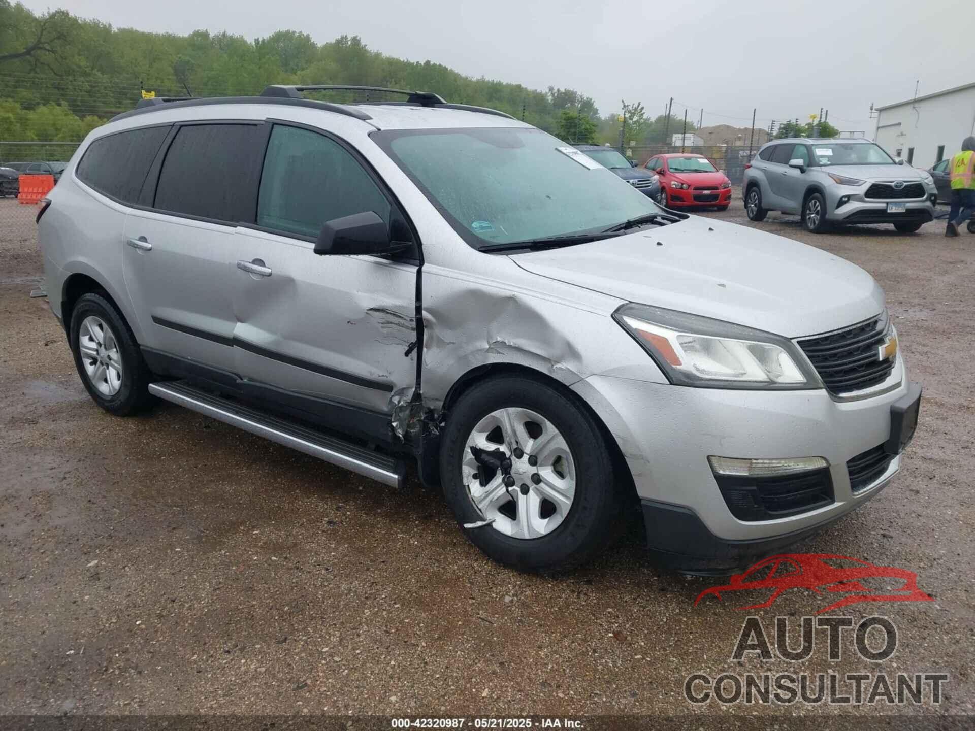 CHEVROLET TRAVERSE 2014 - 1GNKRFKD5EJ277012