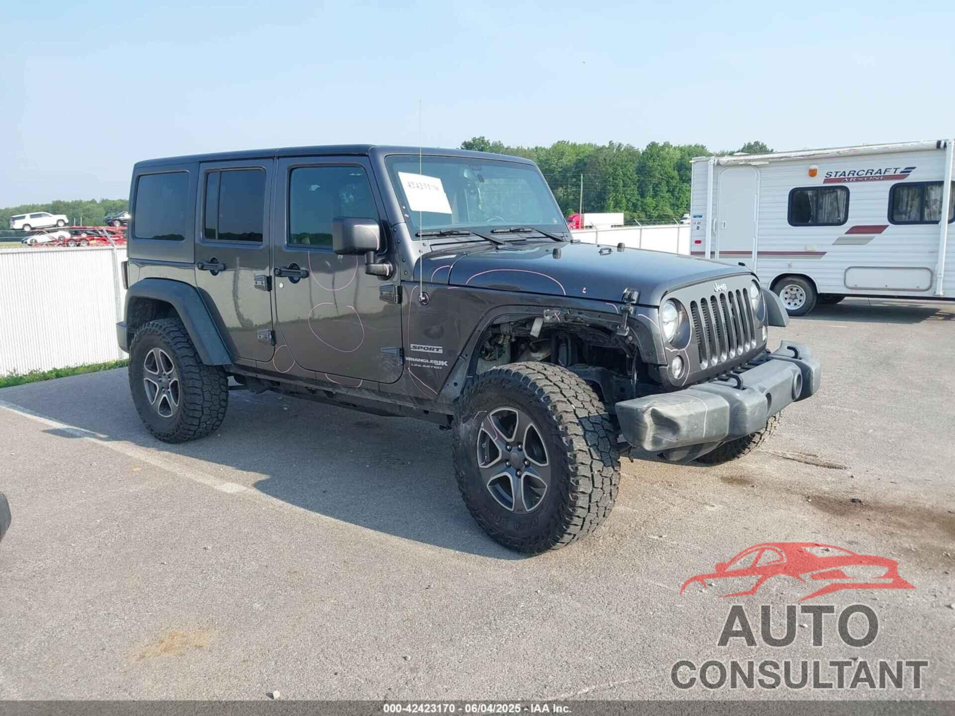 JEEP WRANGLER JK UNLIMITED 2018 - 1C4BJWDG6JL854359