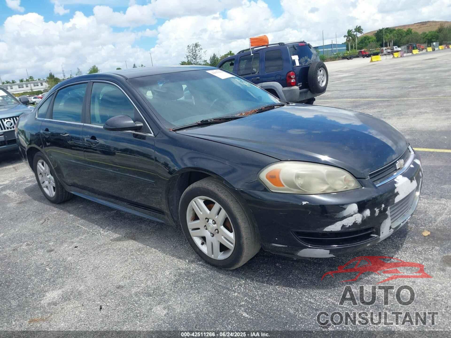 CHEVROLET IMPALA 2012 - 2G1WG5E30C1268179