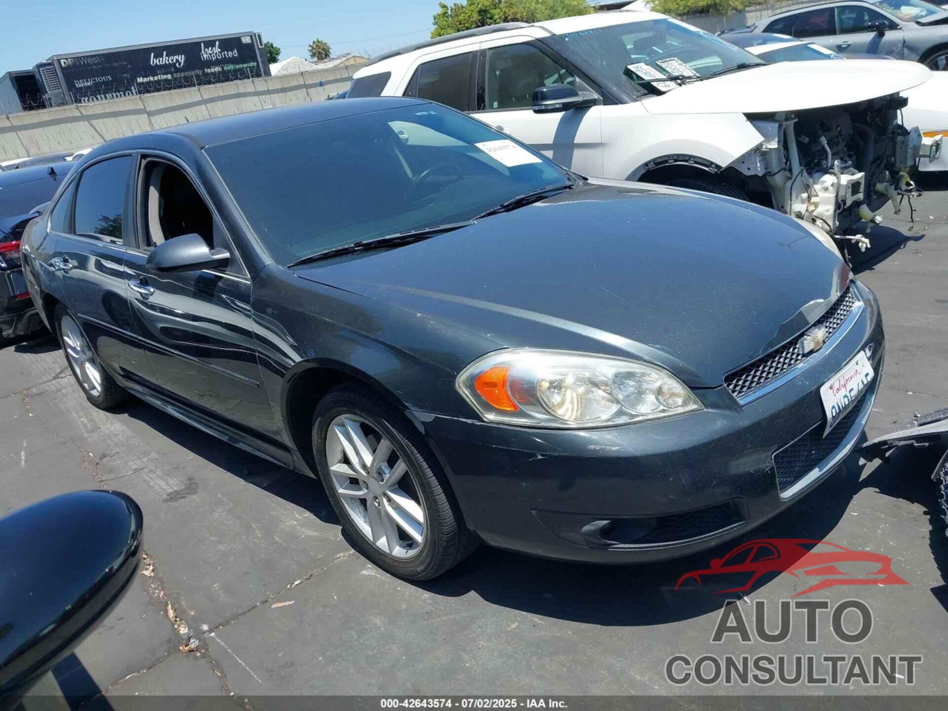 CHEVROLET IMPALA 2013 - 2G1WC5E33D1254144