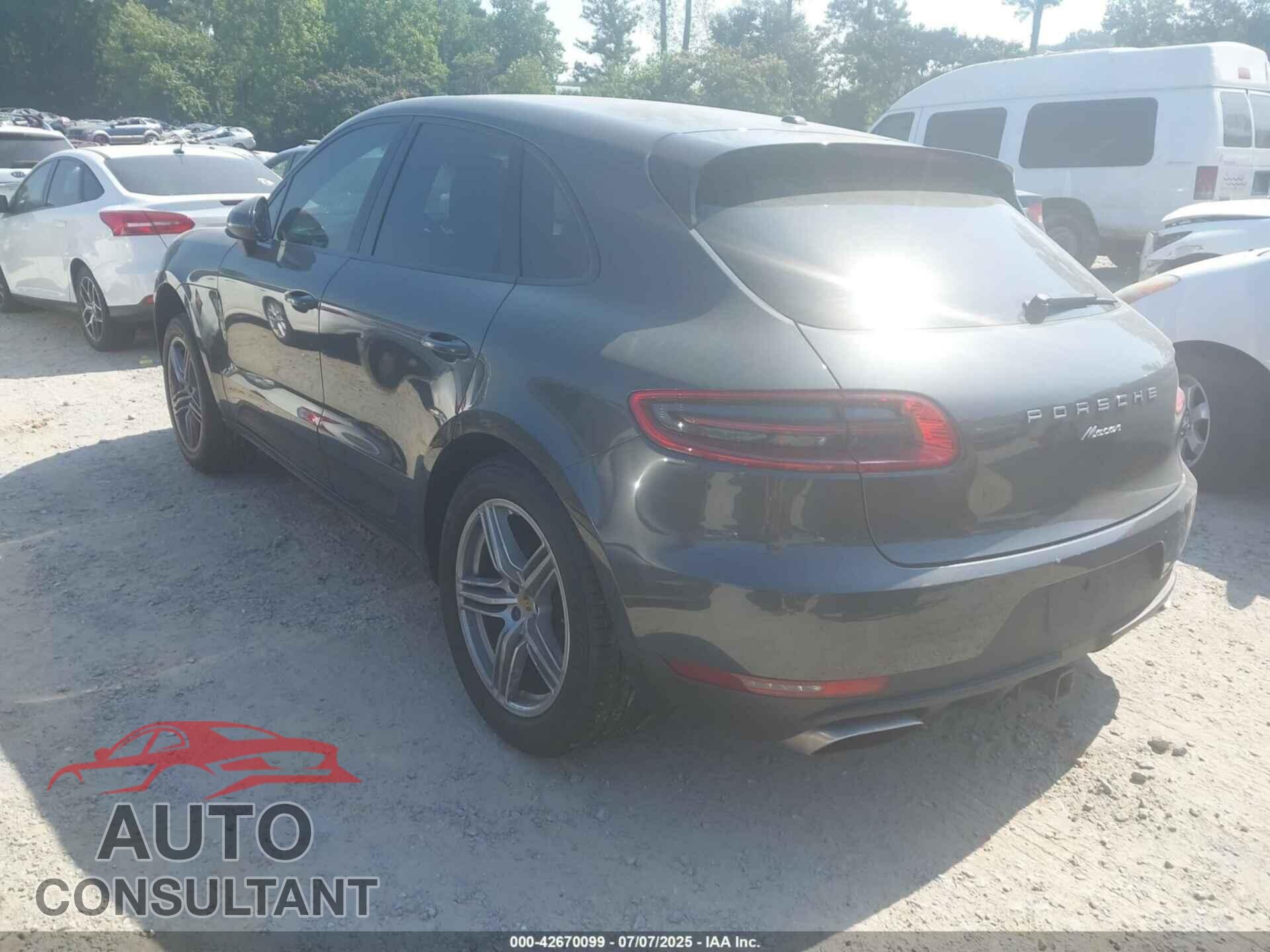 PORSCHE MACAN 2017 - WP1AA2A52HLB04764