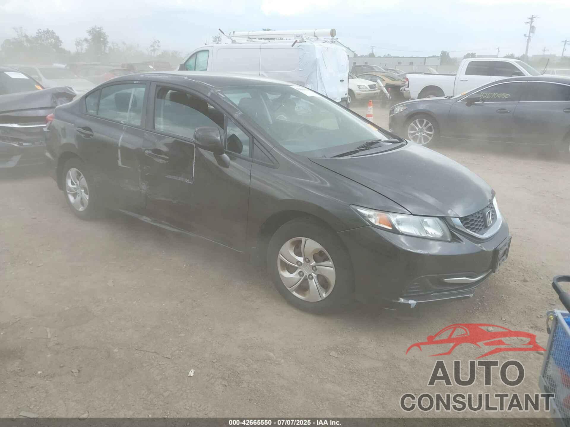HONDA CIVIC 2013 - 19XFB2F56DE043158