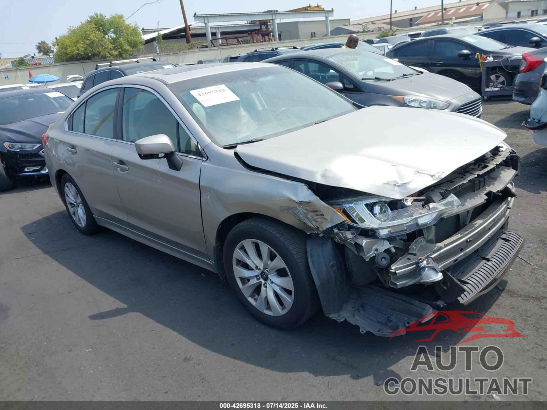 SUBARU LEGACY 2016 - 4S3BNAE62G3056415