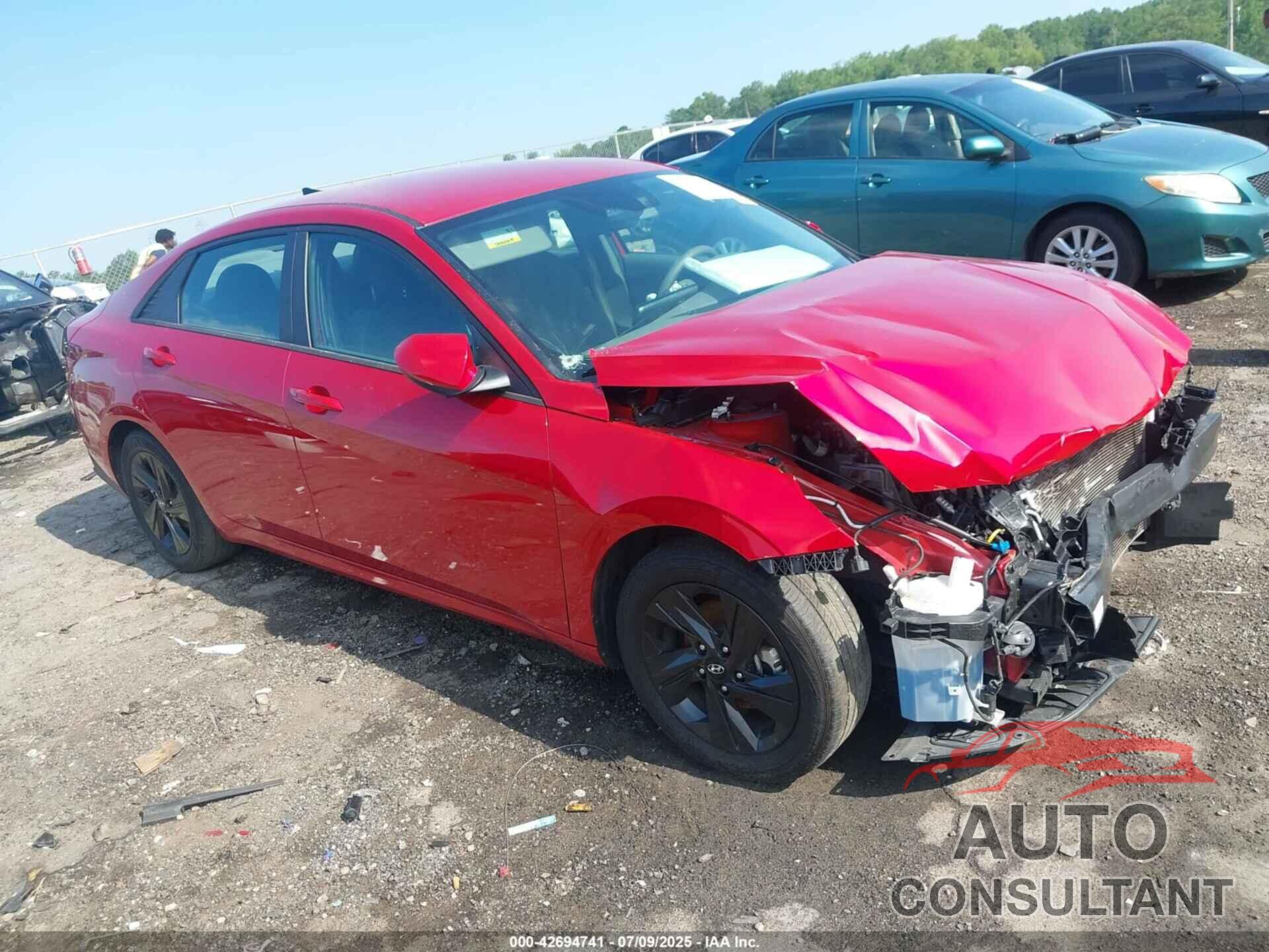 HYUNDAI ELANTRA 2021 - 5NPLM4AG5MH044671