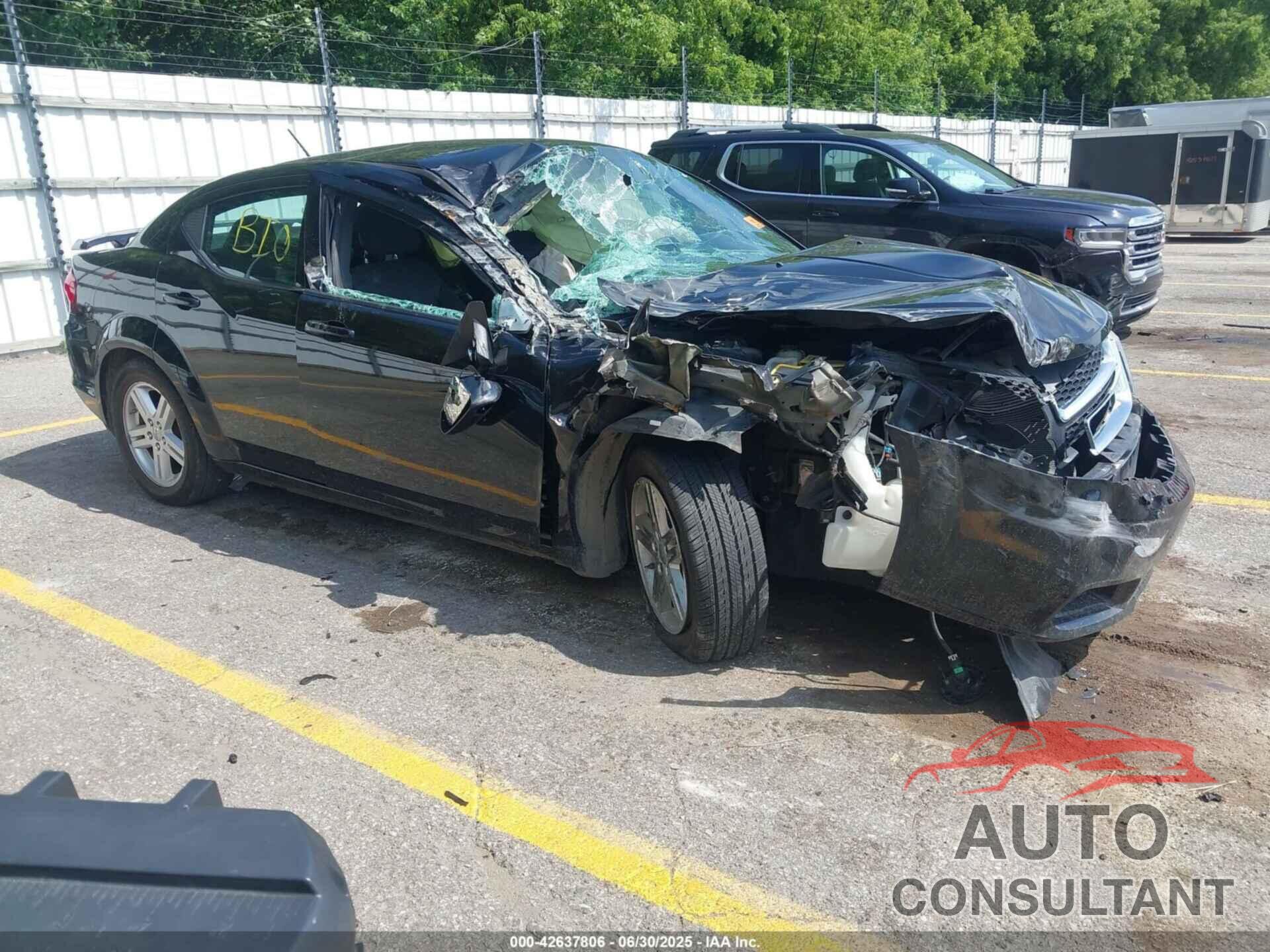 DODGE AVENGER 2014 - 1C3CDZCB1EN163449