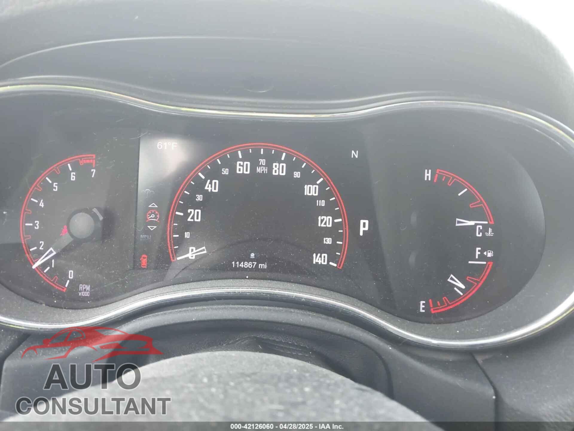 DODGE DURANGO 2014 - 1C4RDJDG6EC539592