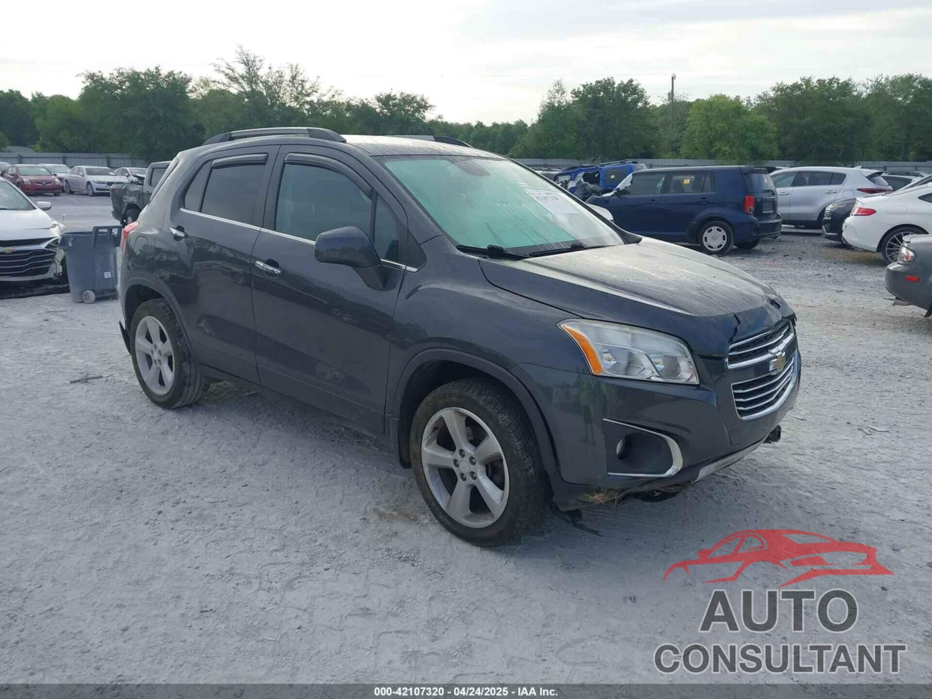 CHEVROLET TRAX 2016 - 3GNCJRSB9GL175185