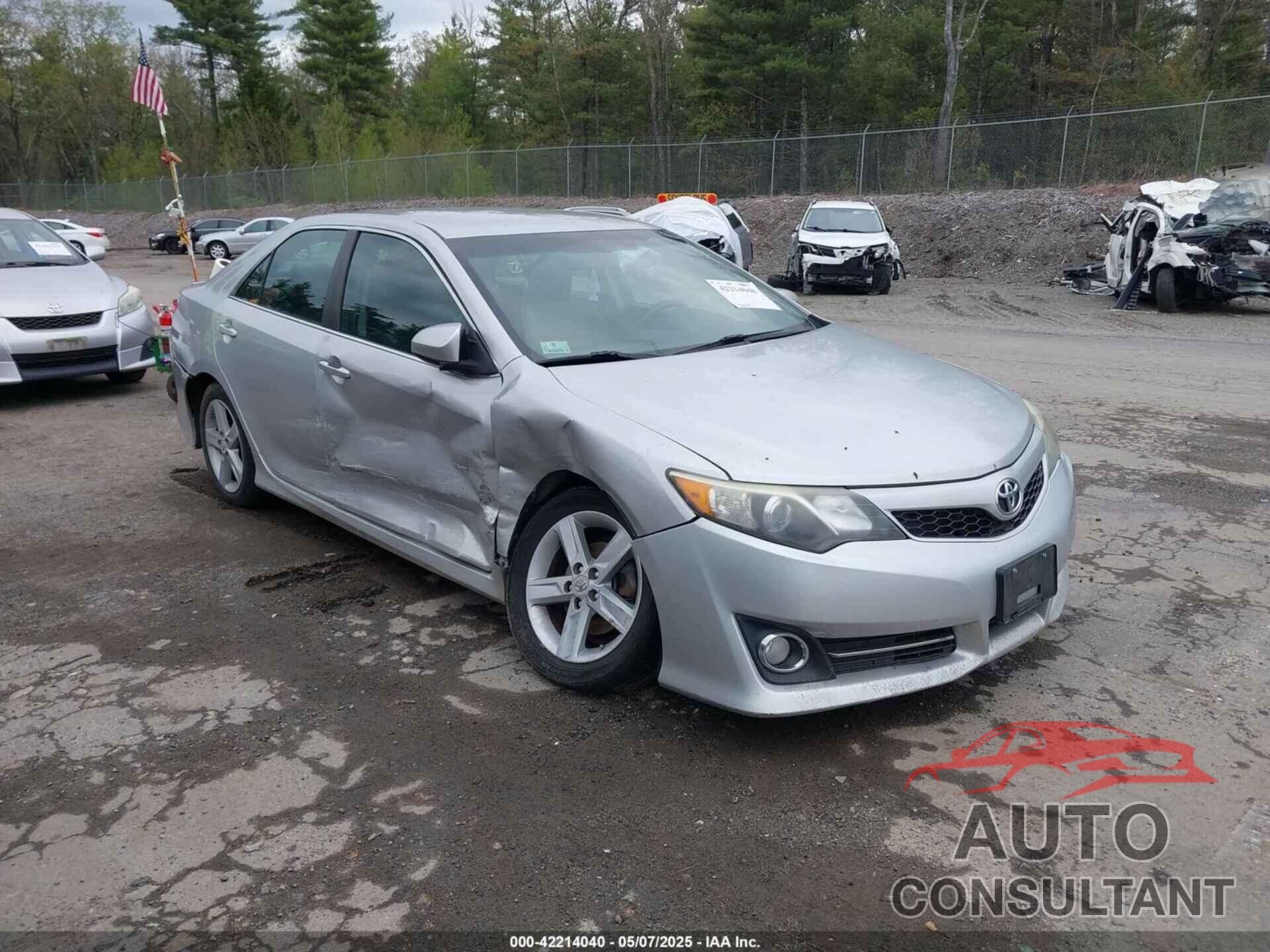 TOYOTA CAMRY 2012 - 4T1BF1FK1CU068113