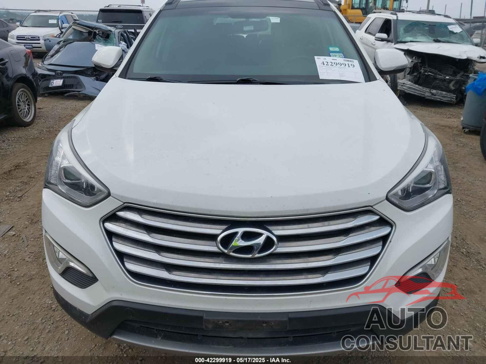 HYUNDAI SANTA FE 2016 - KM8SR4HF7GU132041