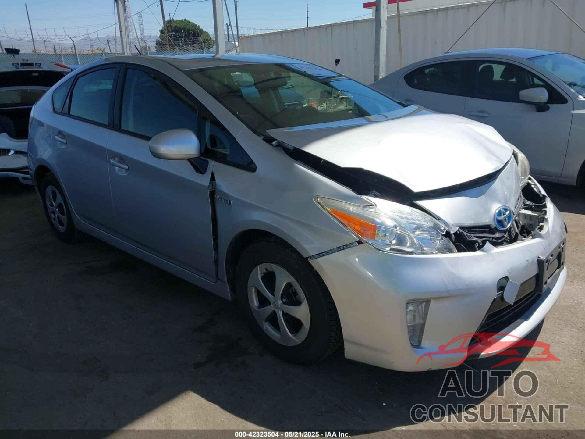 TOYOTA PRIUS 2015 - JTDKN3DU9F1958534