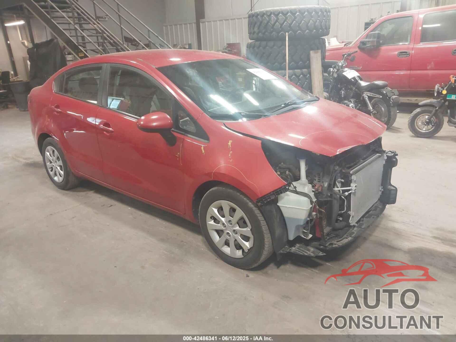 KIA RIO 2014 - KNADM4A38E6370958