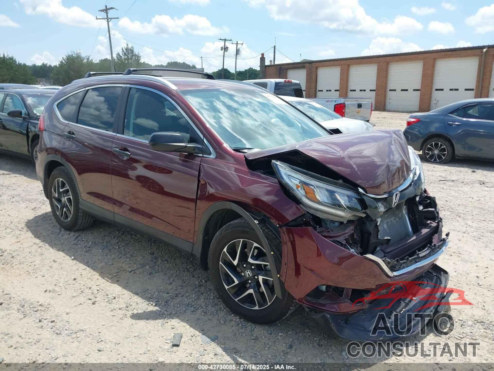 HONDA CR-V 2016 - 5J6RM3H49GL026250