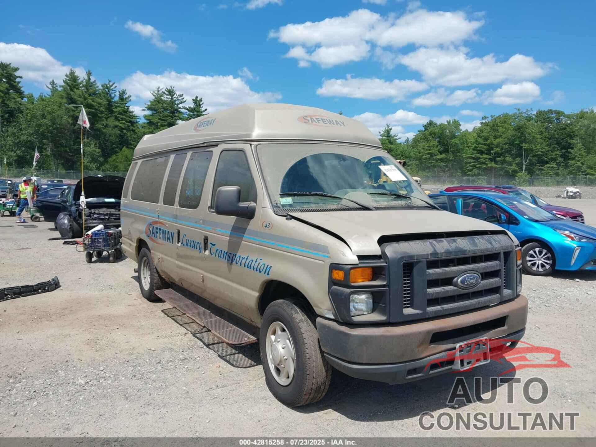 FORD E-250 2013 - 1FTNS2EW8DDA88142