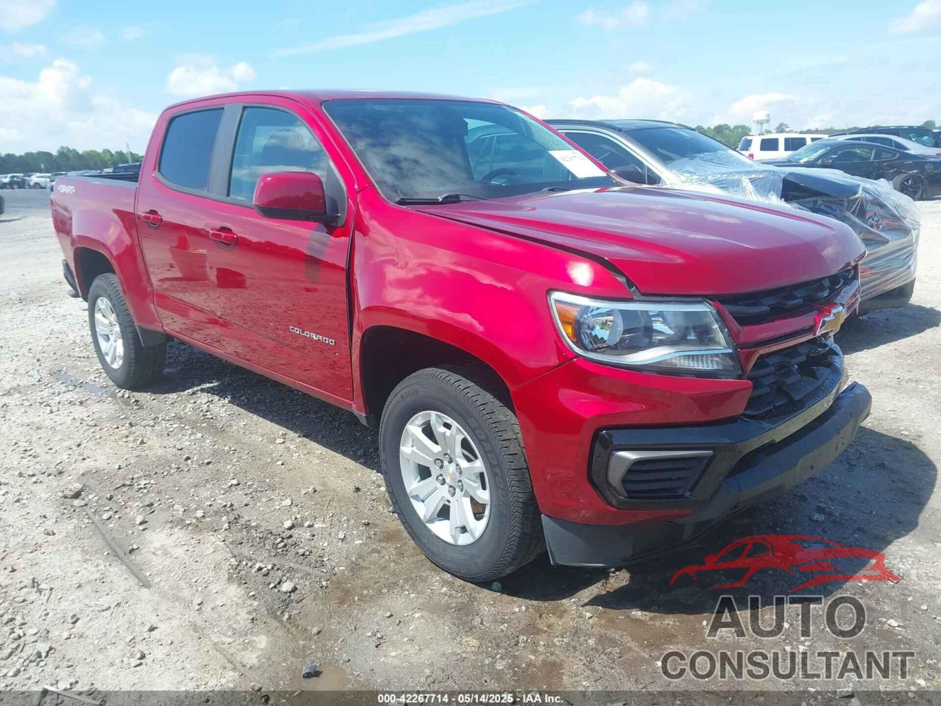 CHEVROLET COLORADO 2021 - 1GCGTCEN9M1132430