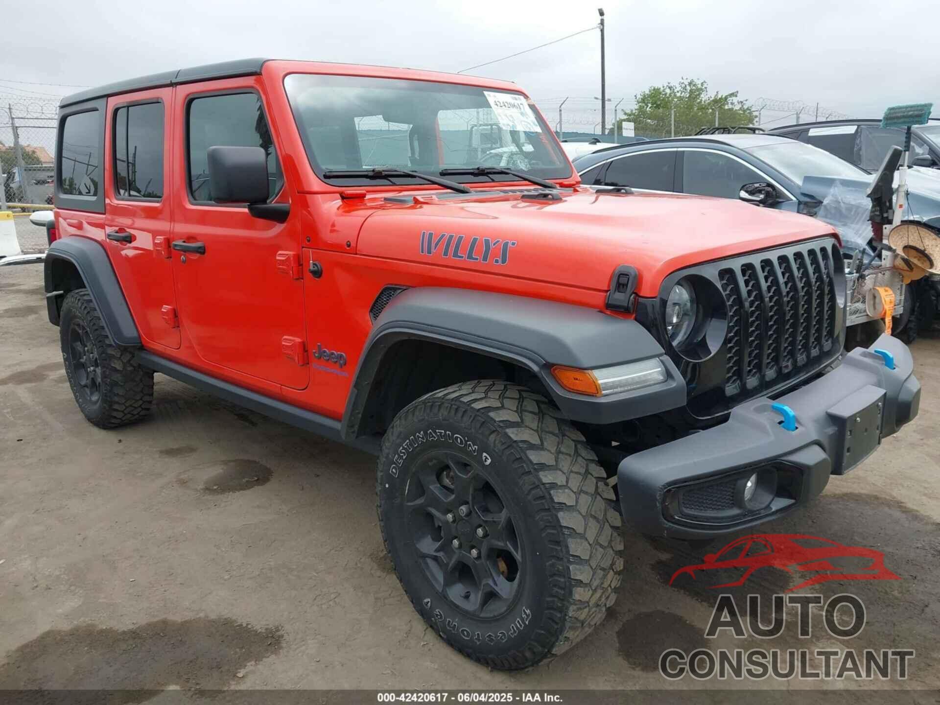 JEEP WRANGLER 4XE 2023 - 1C4JJXN60PW685289