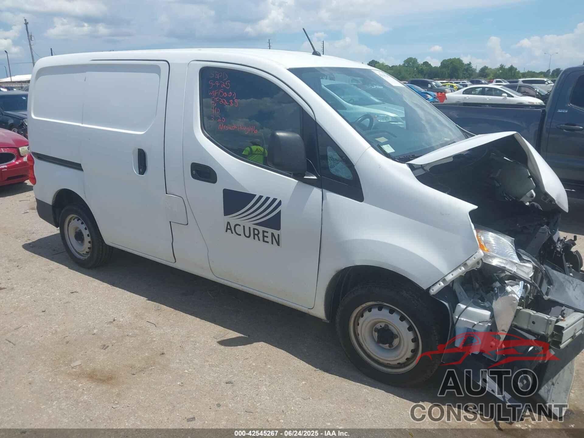 NISSAN NV200 2015 - 3N6CM0KN5FK733606