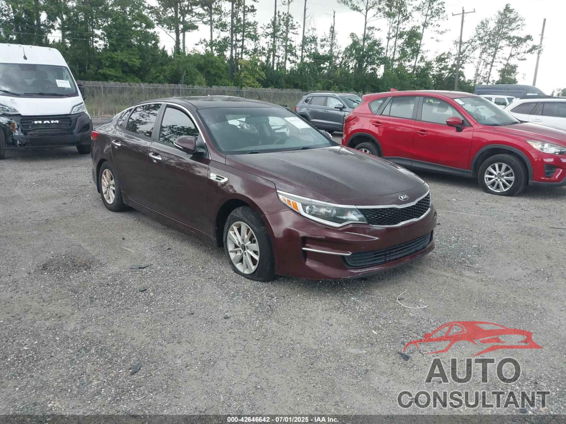 KIA OPTIMA 2016 - 5XXGT4L37GG084734