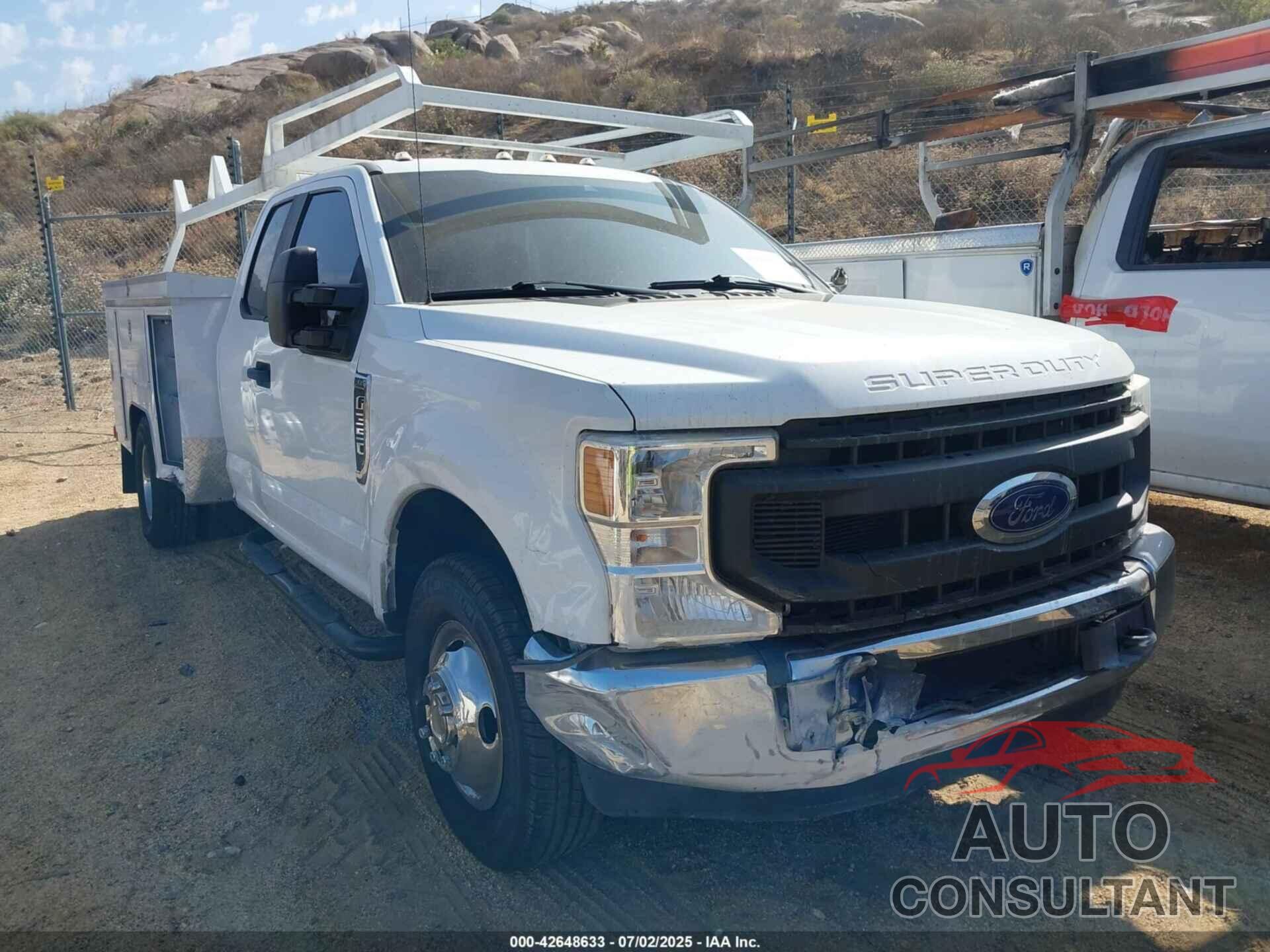 FORD F-350 CHASSIS 2021 - 1FD8X3G63MEC15158