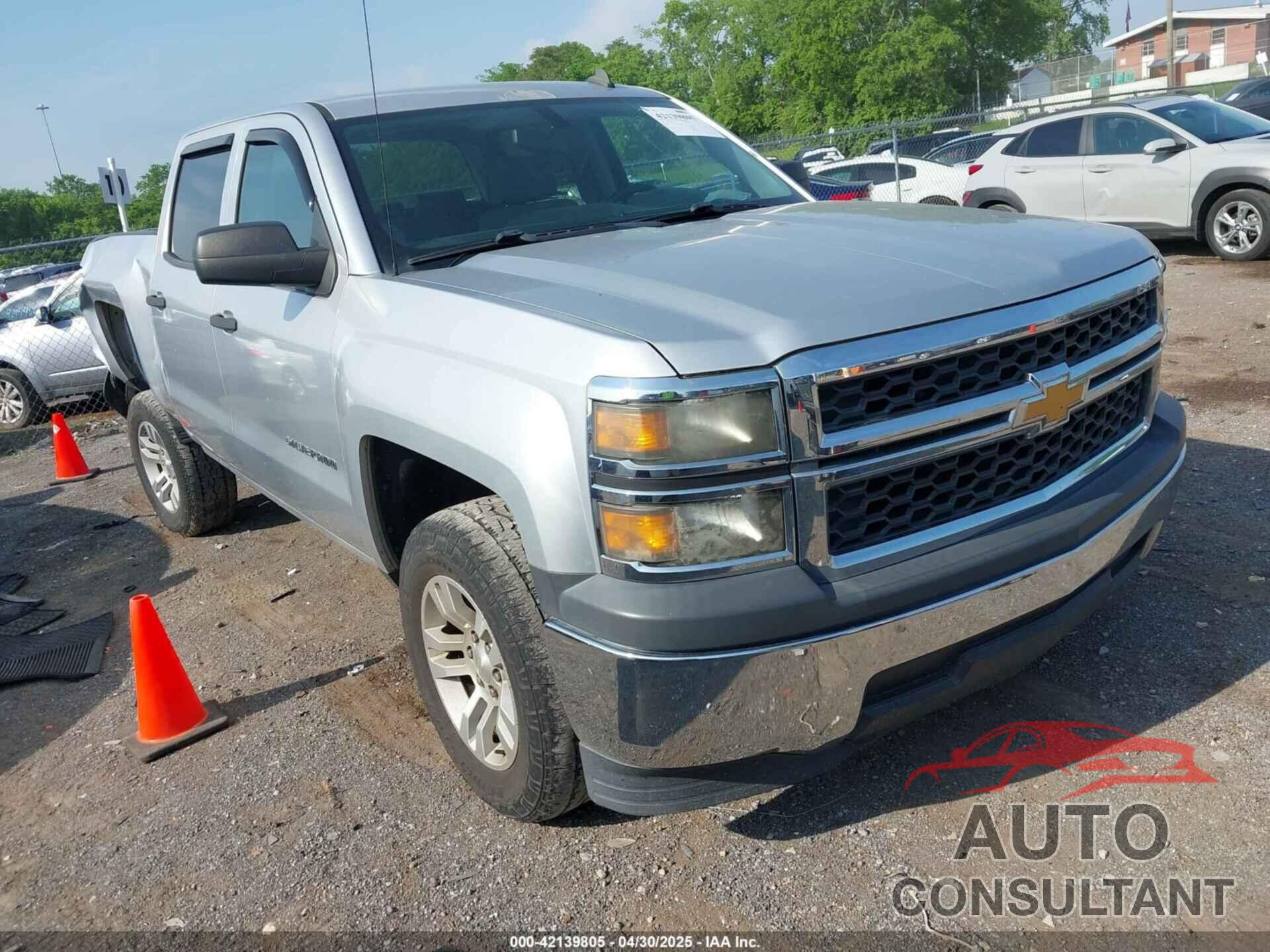 CHEVROLET SILVERADO 1500 2014 - 3GCPCPEC3EG145439