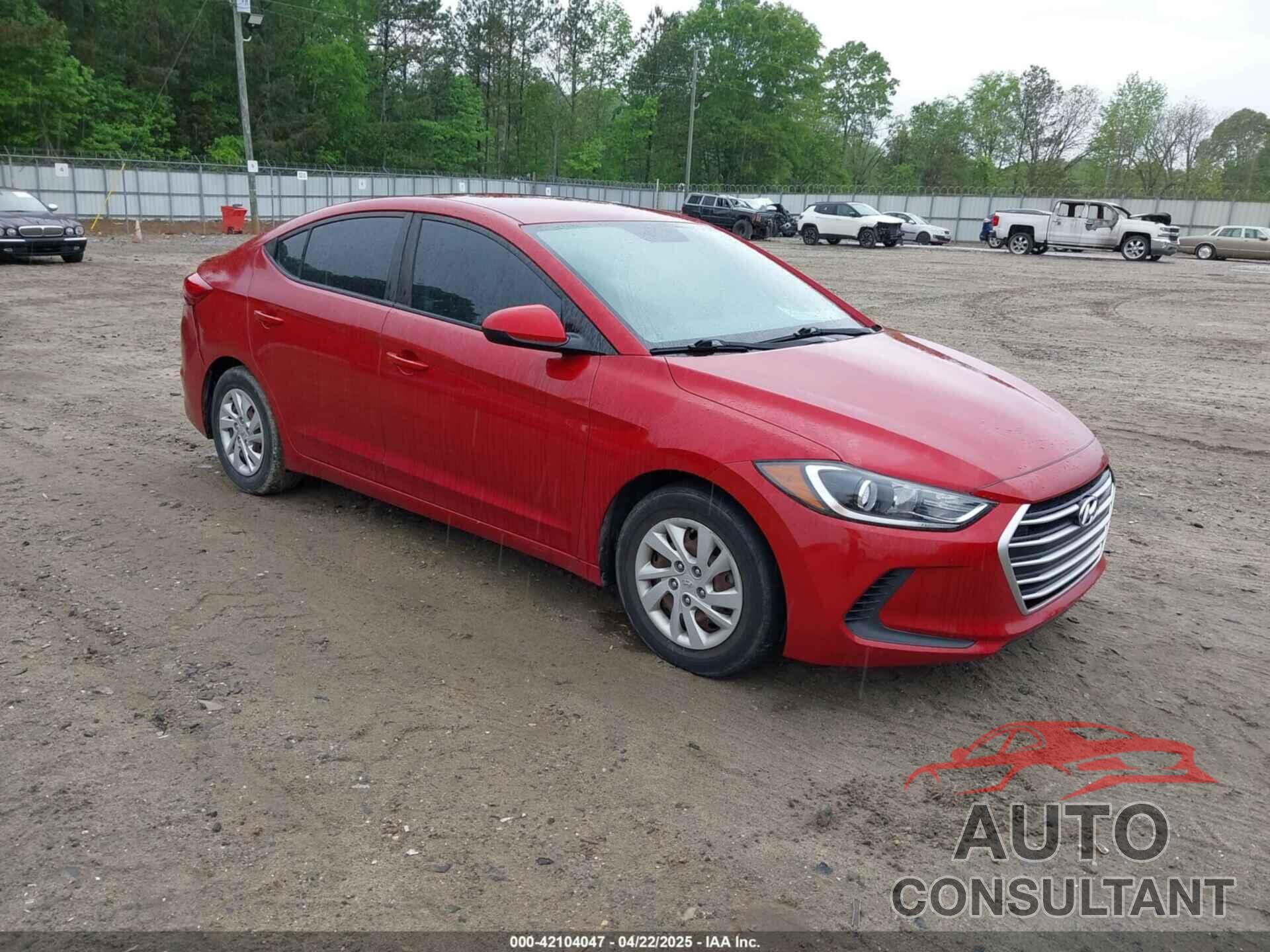 HYUNDAI ELANTRA 2018 - 5NPD74LF2JH335057