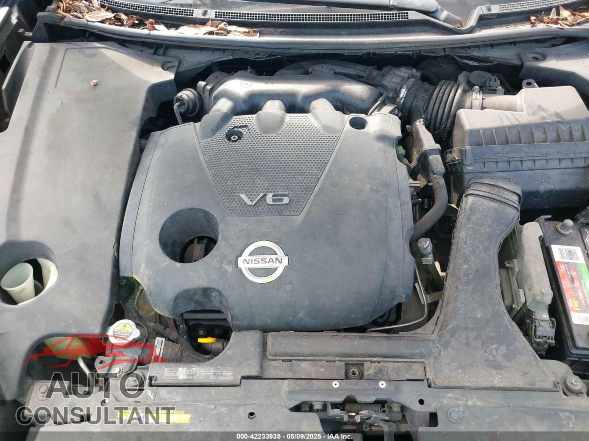 NISSAN MAXIMA 2012 - 1N4AA5AP0CC809727