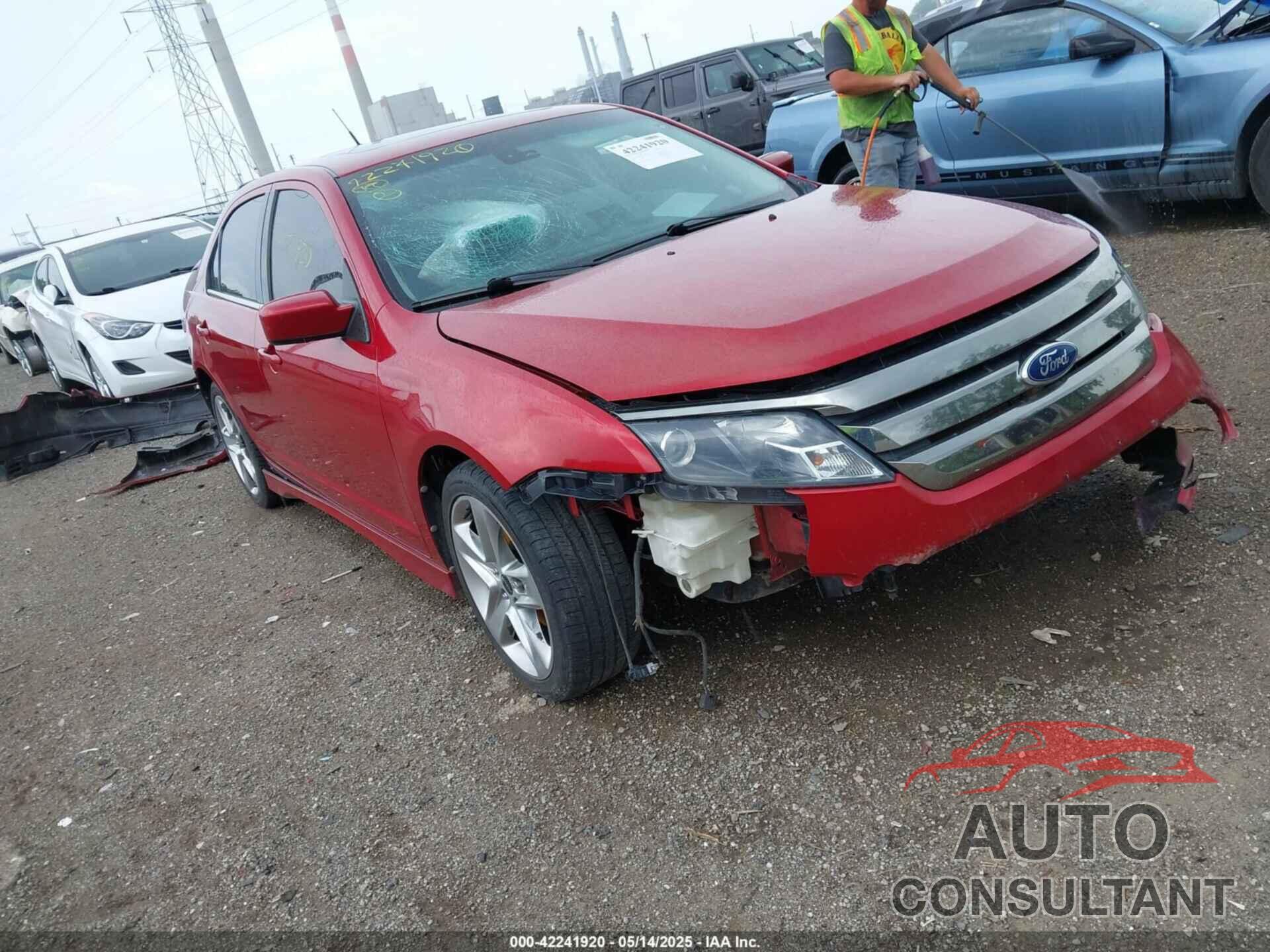 FORD FUSION 2011 - 3FAHP0KC2BR143319