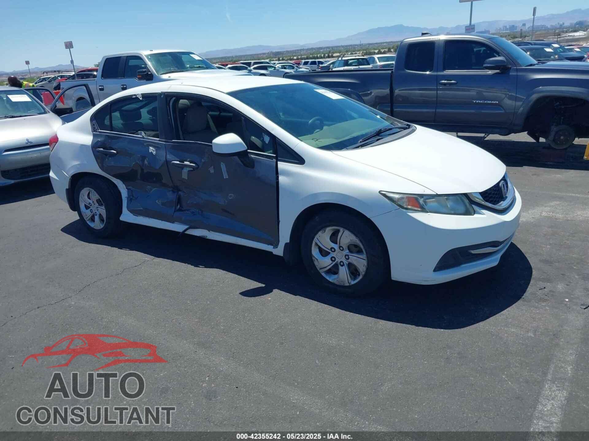 HONDA CIVIC 2013 - 19XFB2F58DE047700