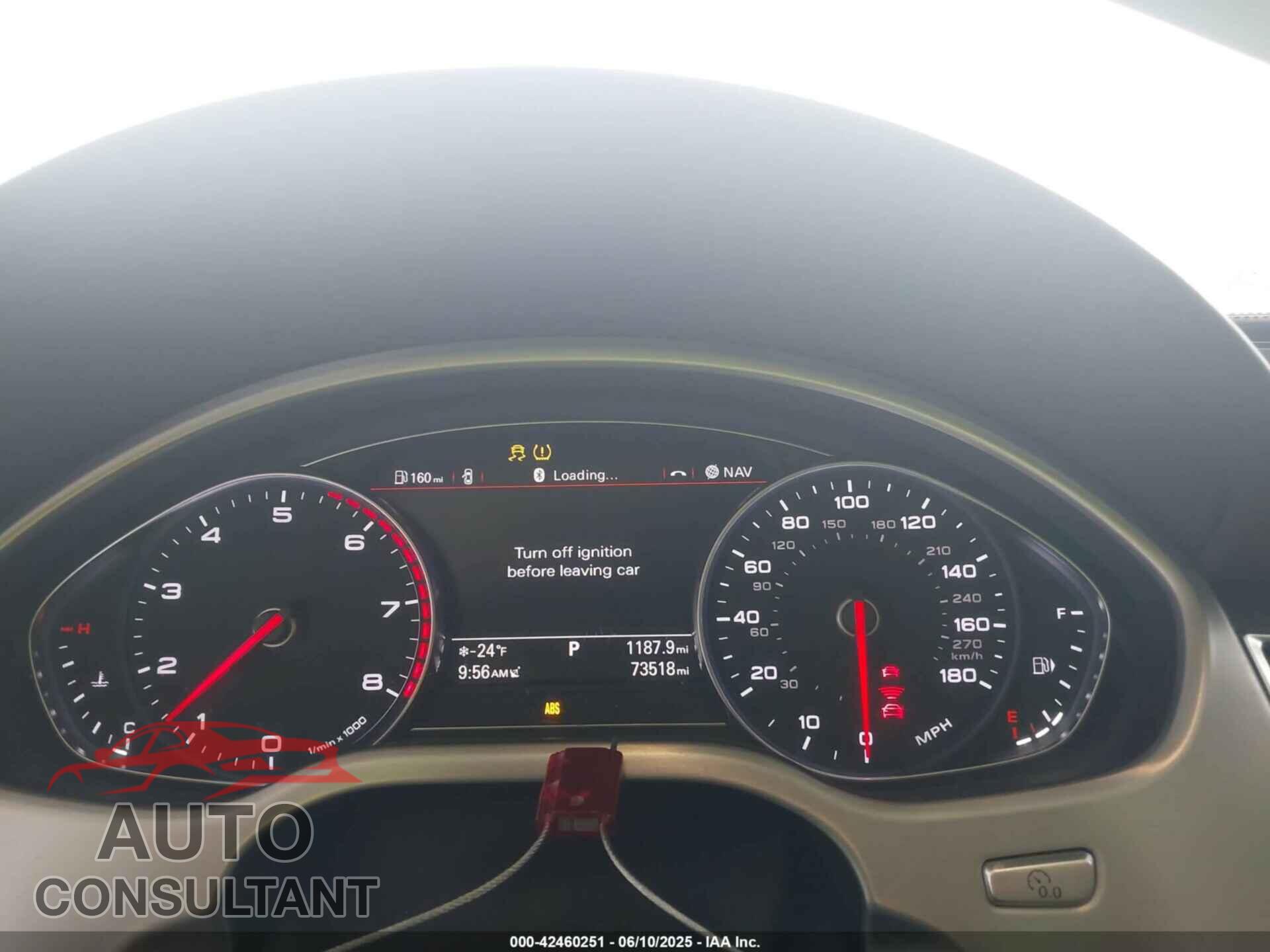 AUDI A8 L 2013 - WAUR2AFD1DN021687