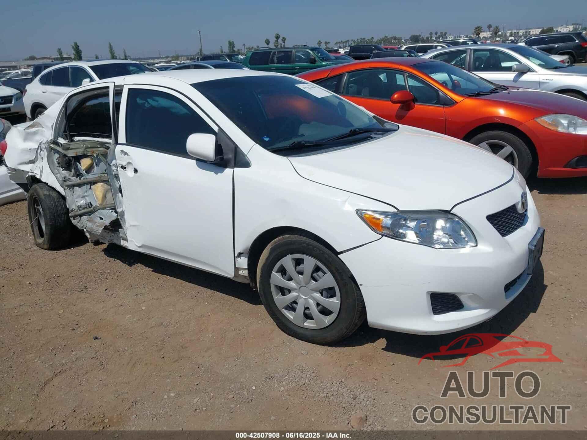 TOYOTA COROLLA 2010 - 1NXBU4EE0AZ305142