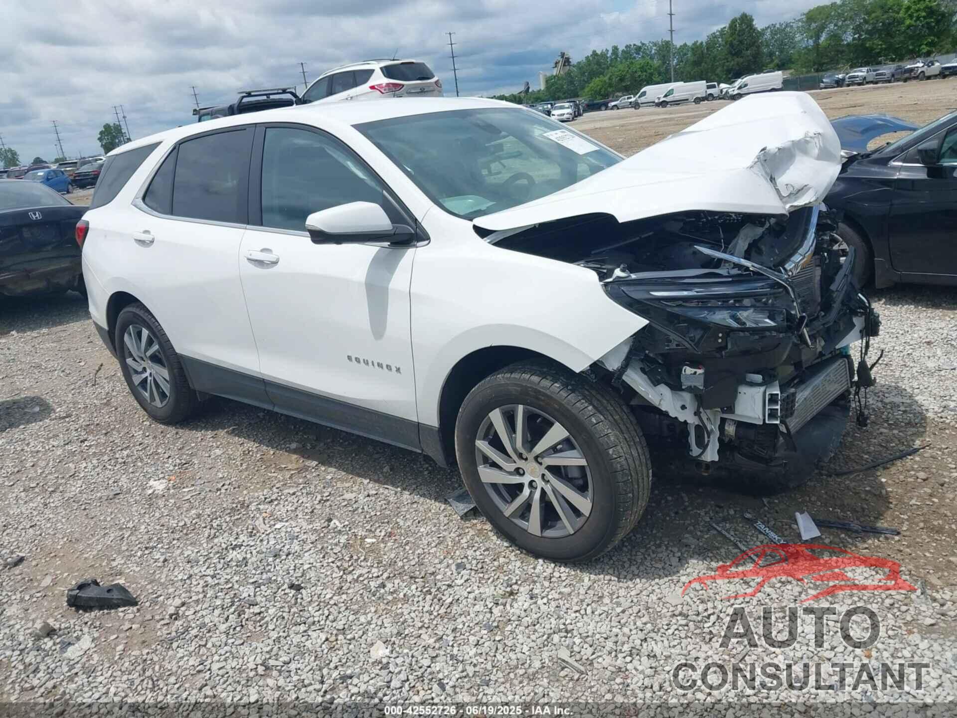 CHEVROLET EQUINOX 2022 - 3GNAXUEV3NL255366