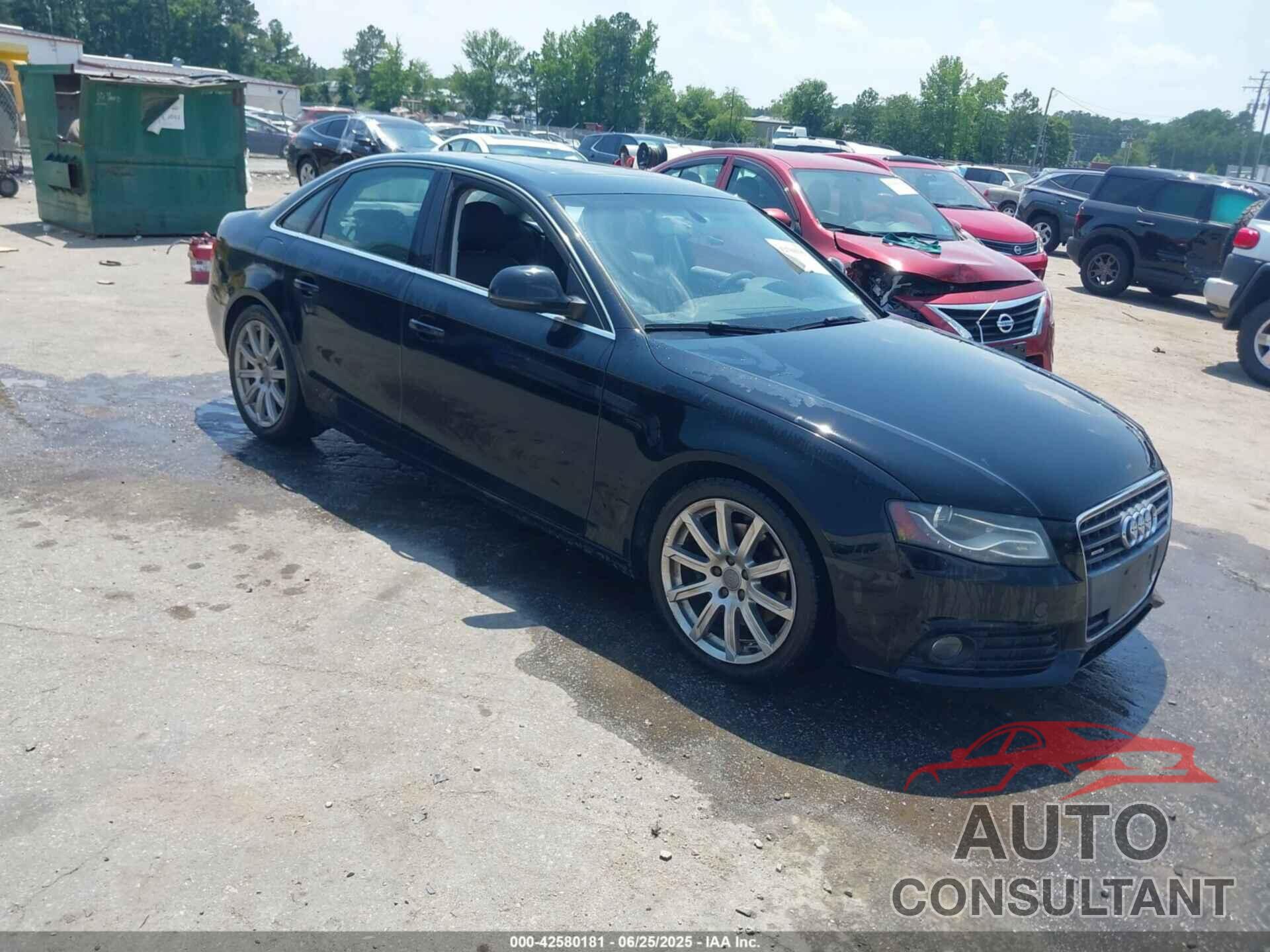 AUDI A4 2009 - WAUSF78K39N037546