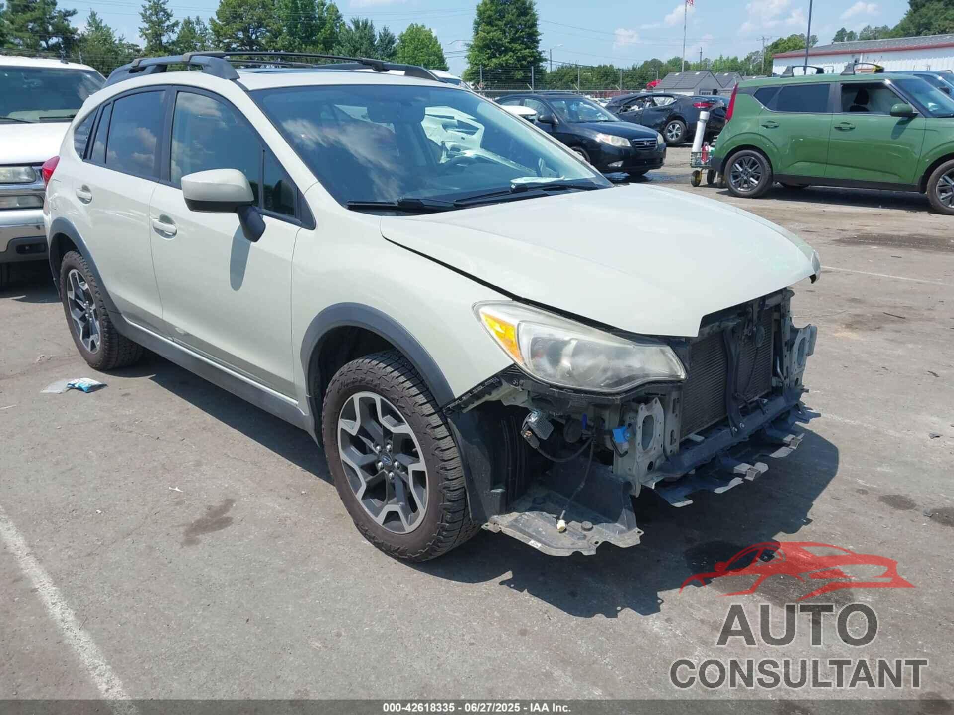 SUBARU CROSSTREK 2017 - JF2GPABC7H8221570