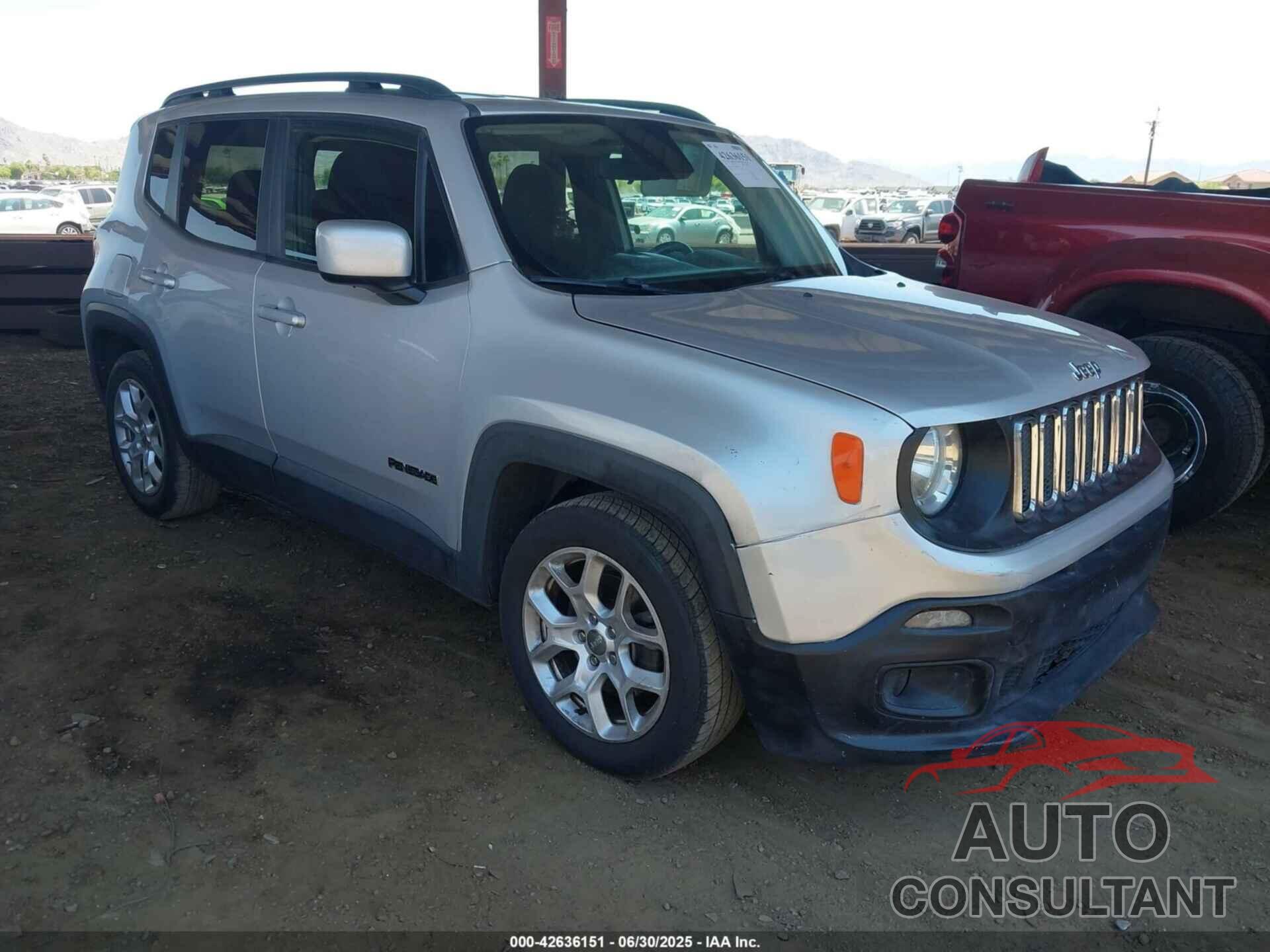 JEEP RENEGADE 2017 - ZACCJABBXHPF38385