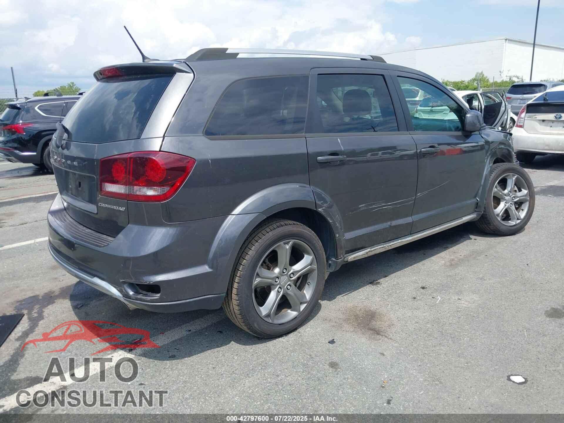 DODGE JOURNEY 2017 - 3C4PDCGG1HT607966