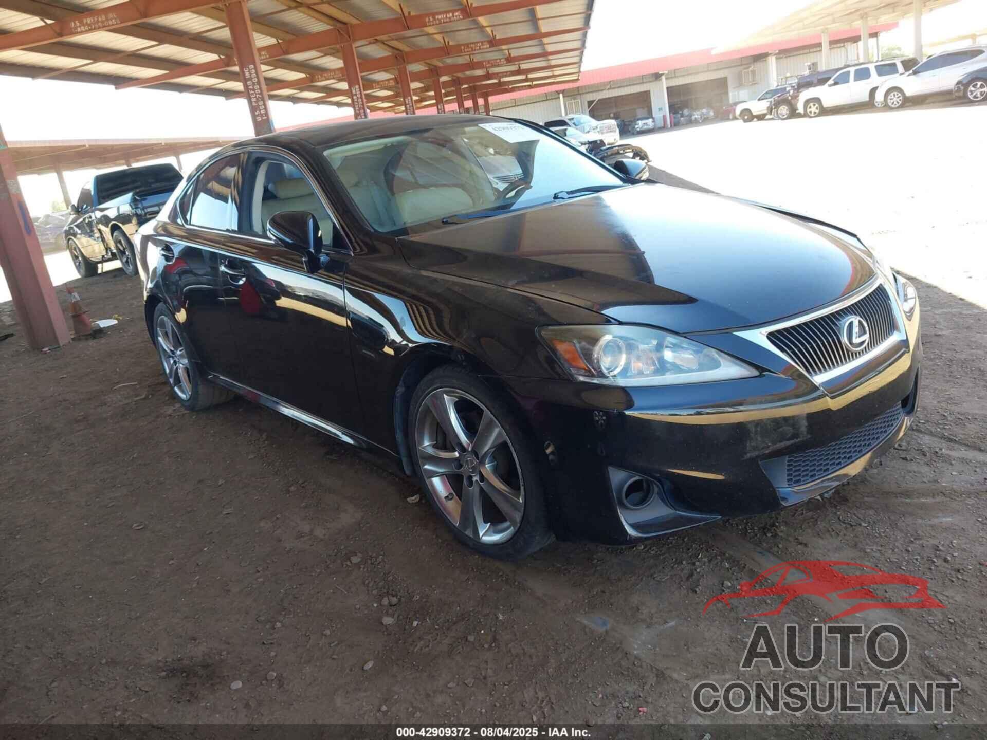 LEXUS IS 250 2011 - JTHBF5C28B5153862