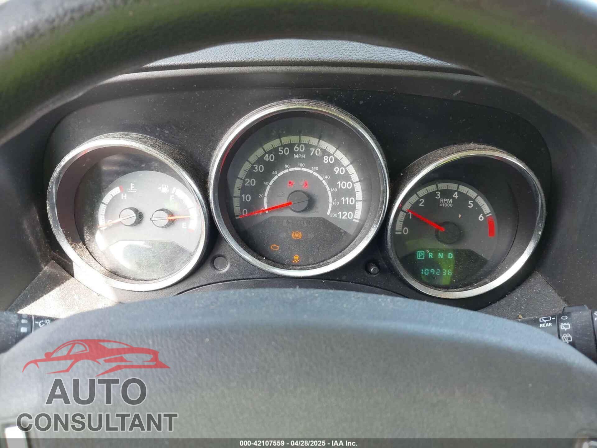 DODGE CALIBER 2012 - 1C3CDWDA3CD507614