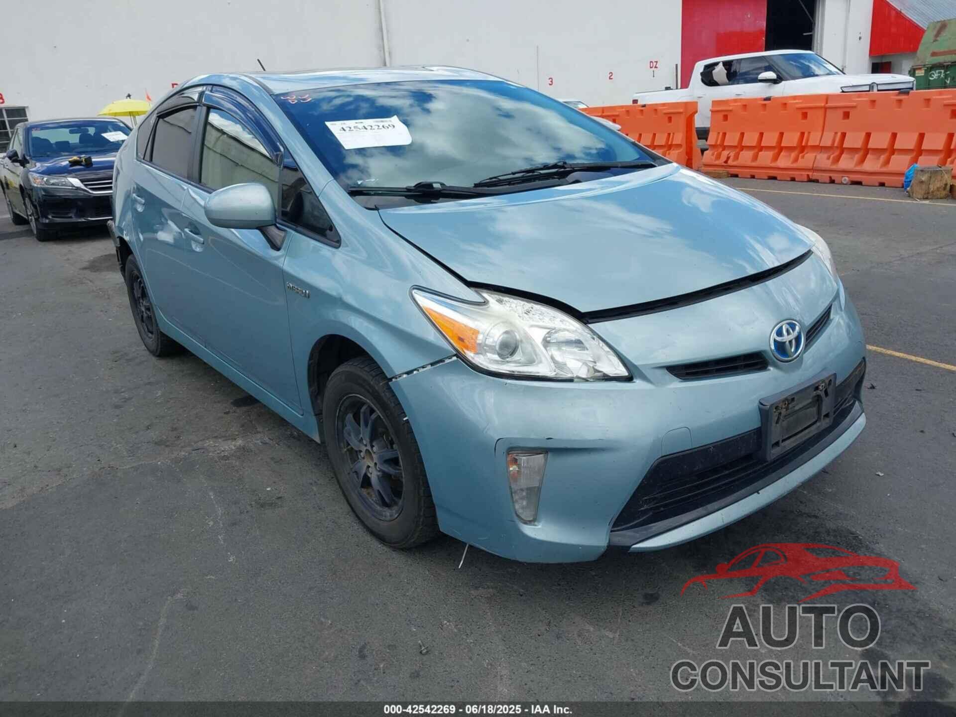 TOYOTA PRIUS 2014 - JTDKN3DUXE1803375