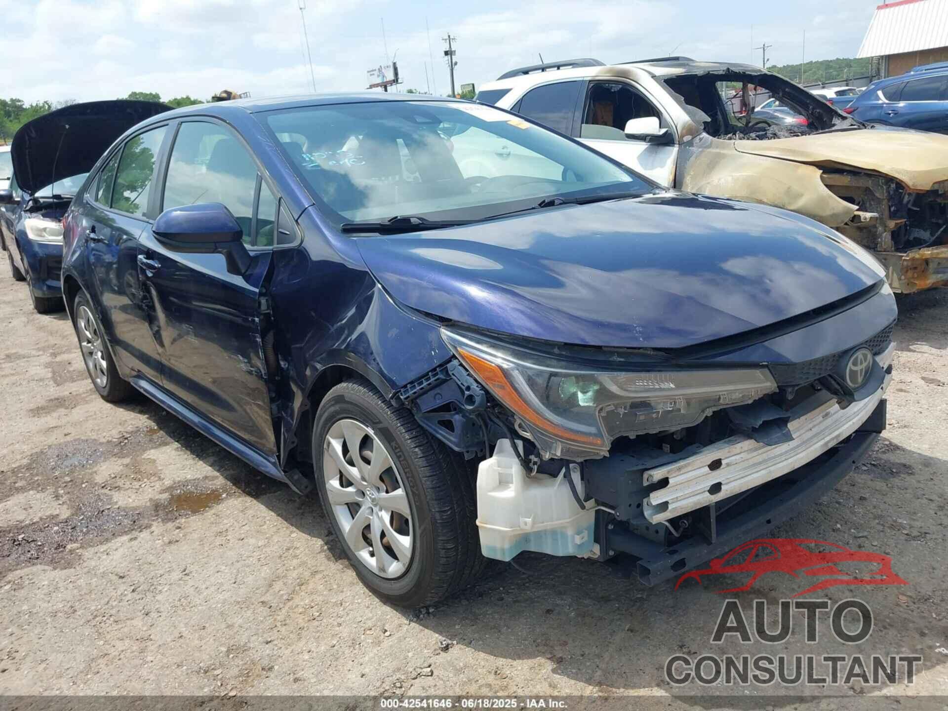 TOYOTA COROLLA 2020 - JTDEPRAE1LJ018473