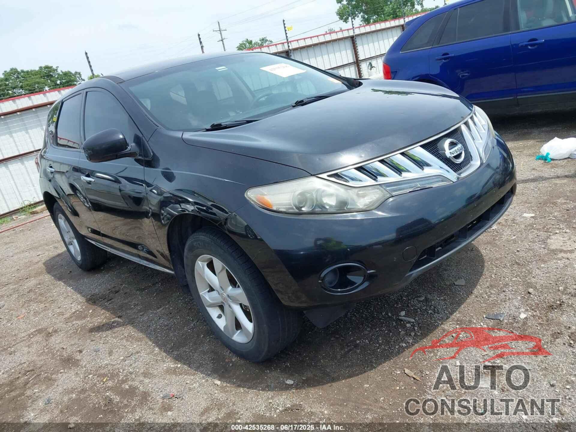 NISSAN MURANO 2010 - JN8AZ1MU5AW012581