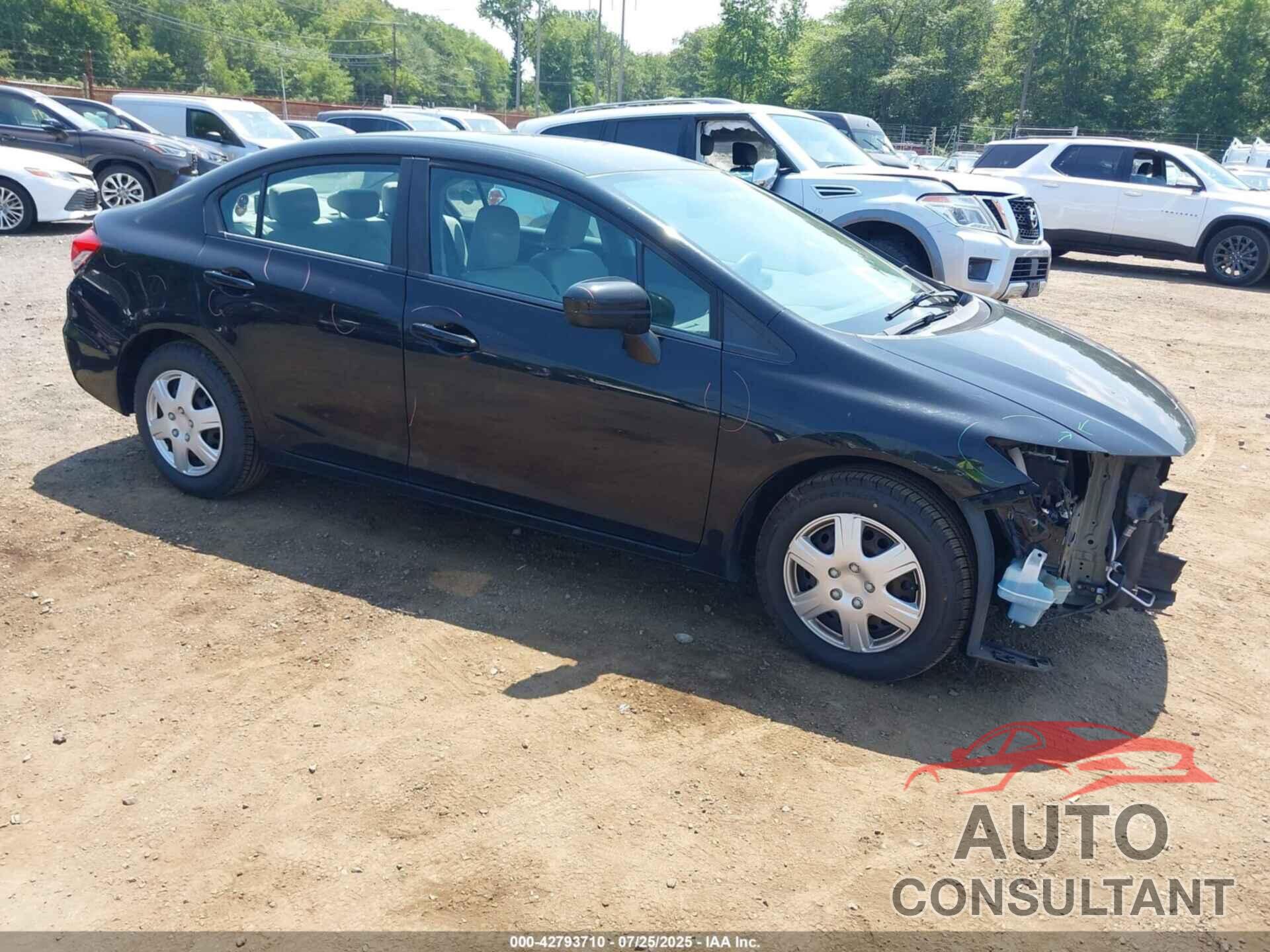 HONDA CIVIC 2014 - 19XFB2F51EE266953