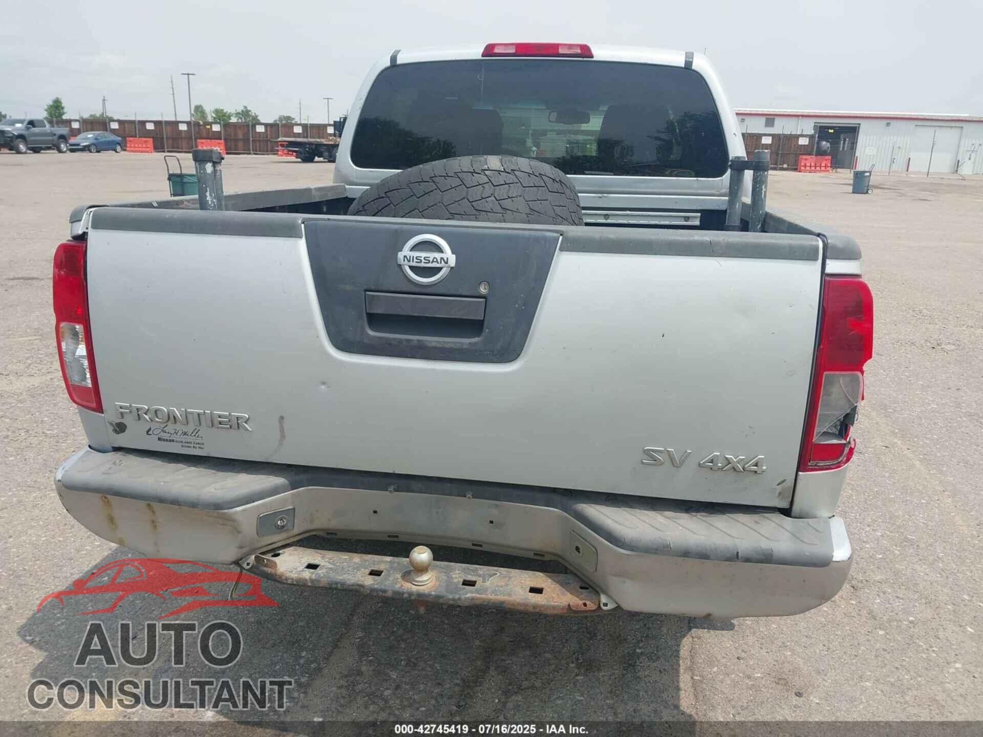NISSAN FRONTIER 2011 - 1N6AD0EV8BC434100