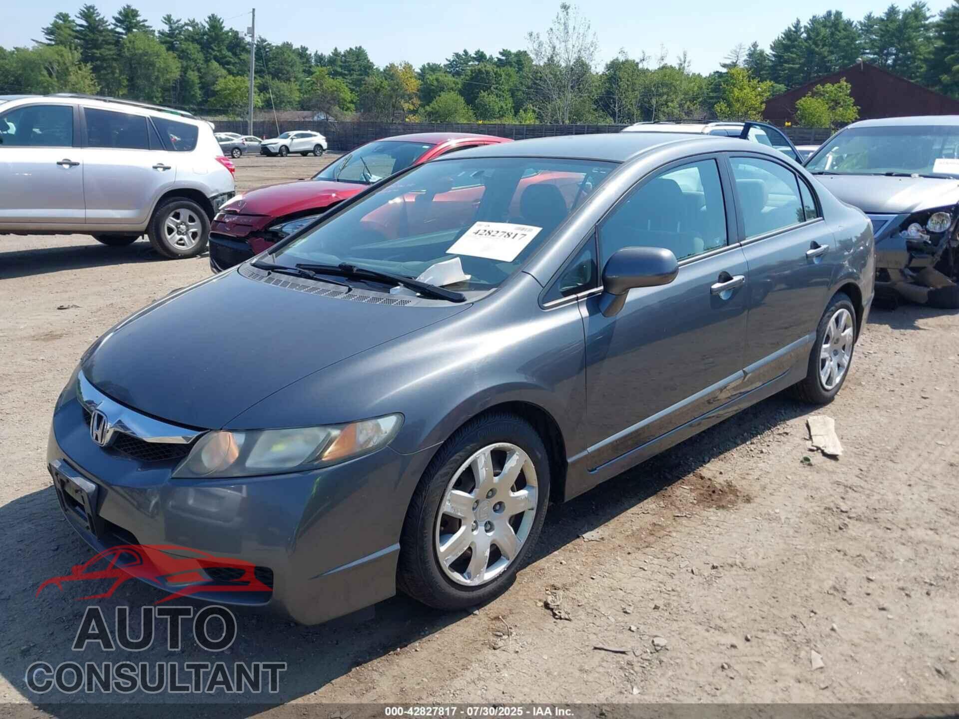 HONDA CIVIC 2011 - 2HGFA1F55BH300407