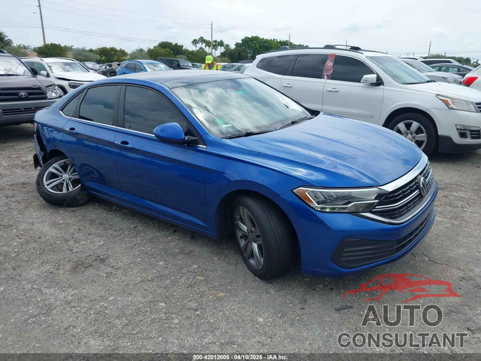VOLKSWAGEN JETTA 2022 - 3VW7M7BU9NM014623