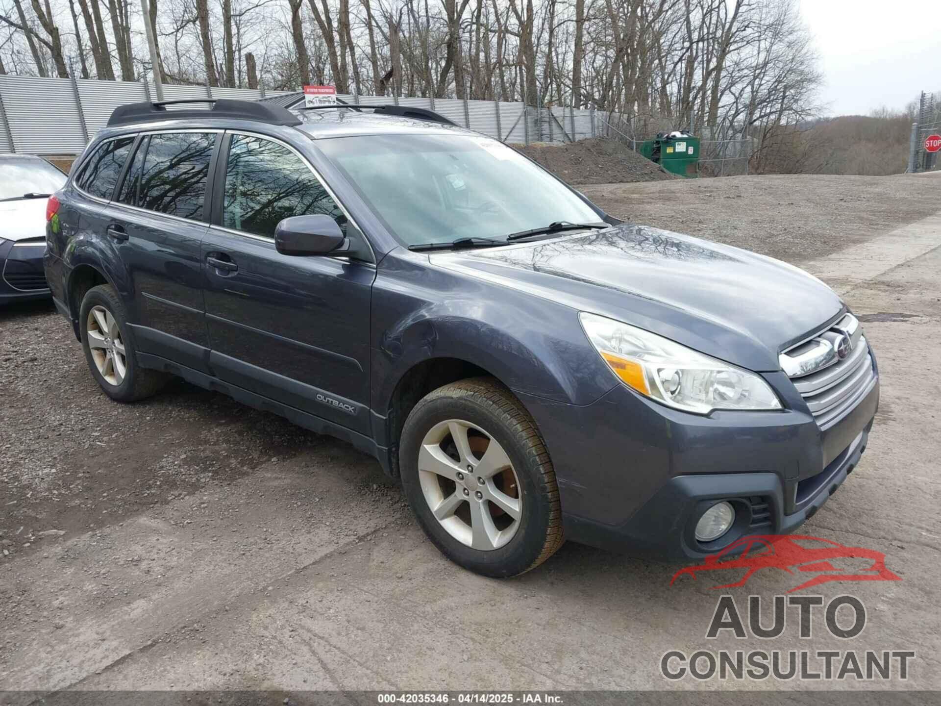 SUBARU OUTBACK 2014 - 4S4BRBCC8E3210007