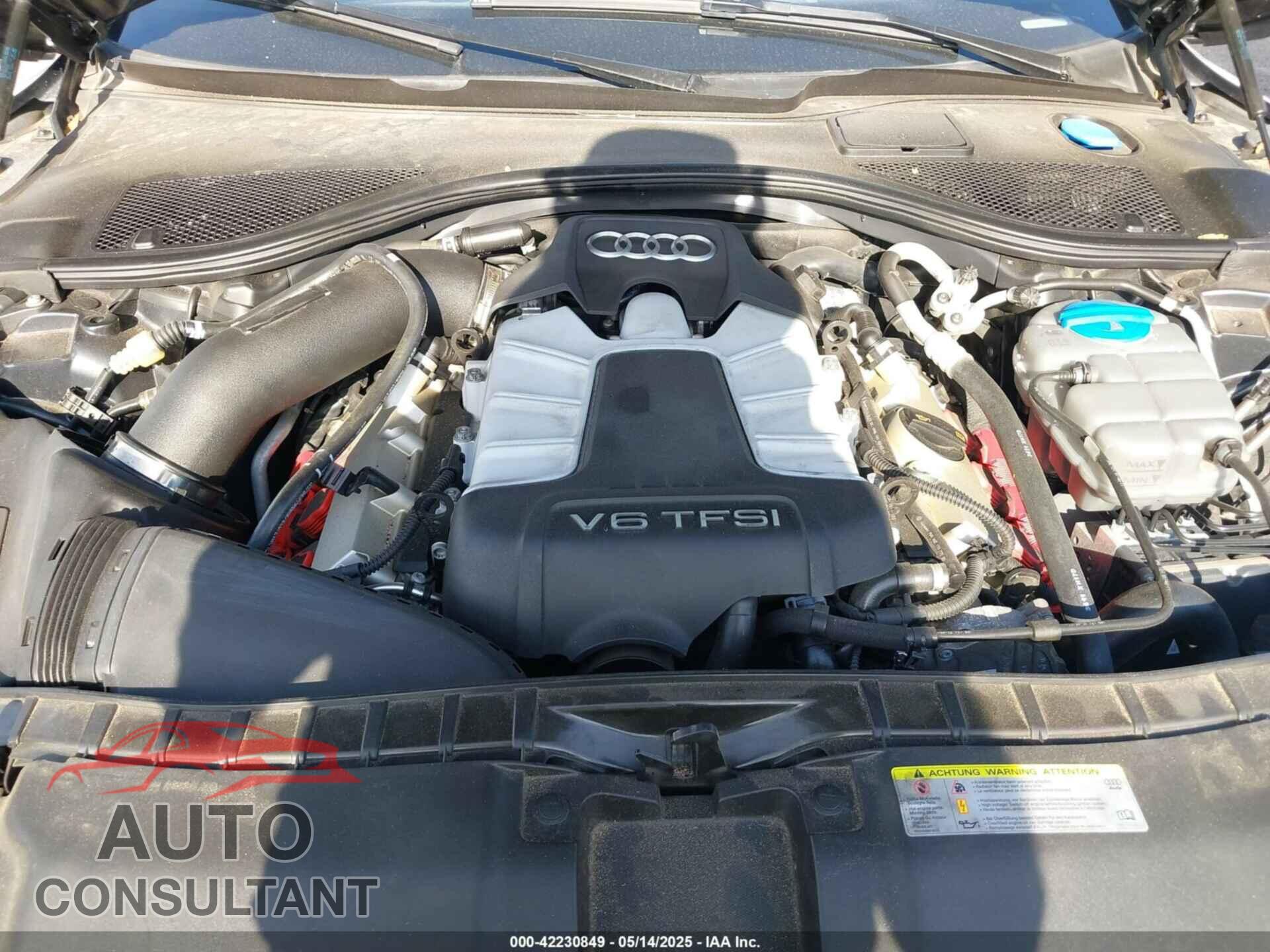 AUDI A7 2012 - WAU3GAFC6CN109762
