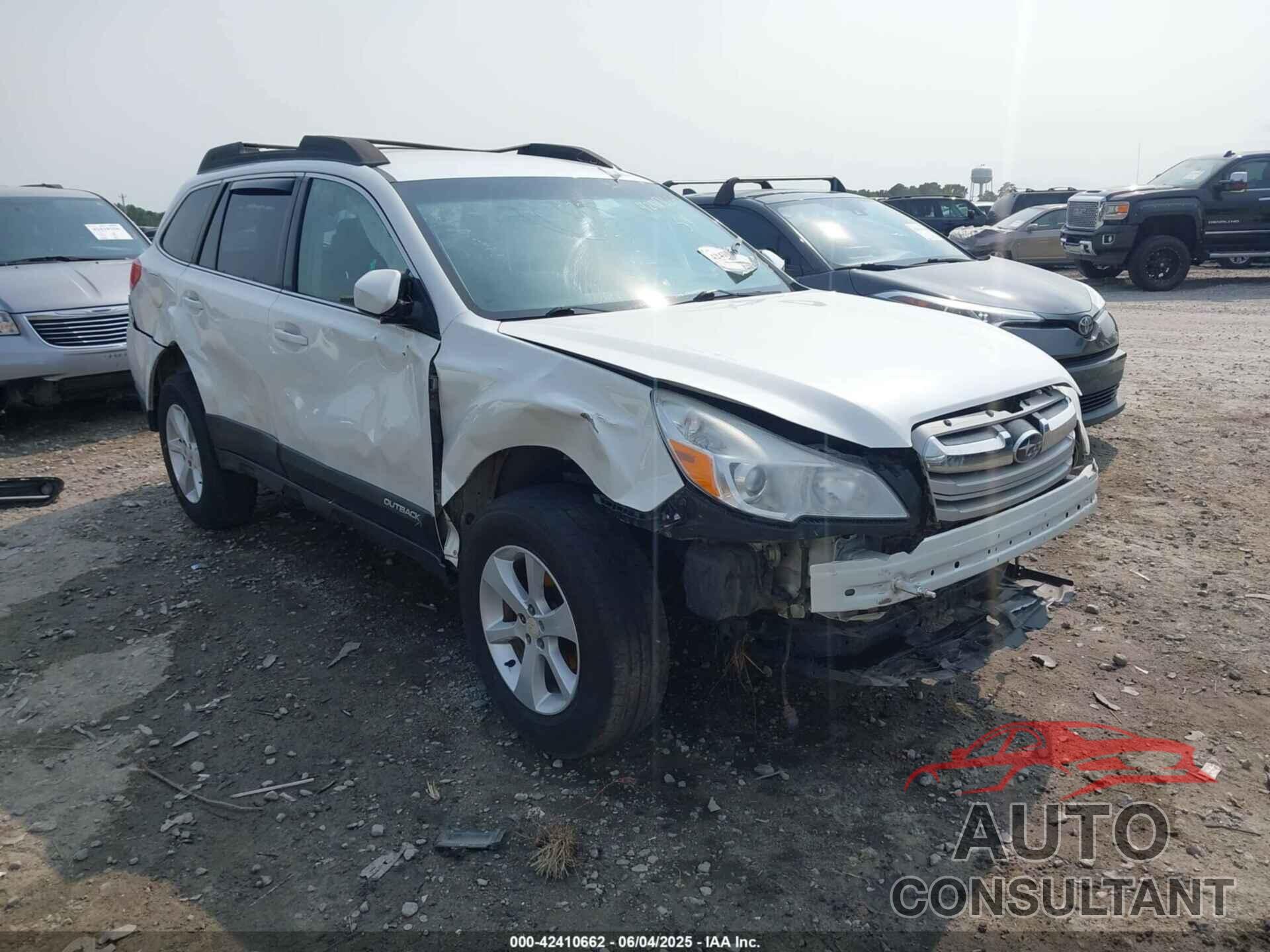 SUBARU OUTBACK 2014 - 4S4BRBCC7E3290464