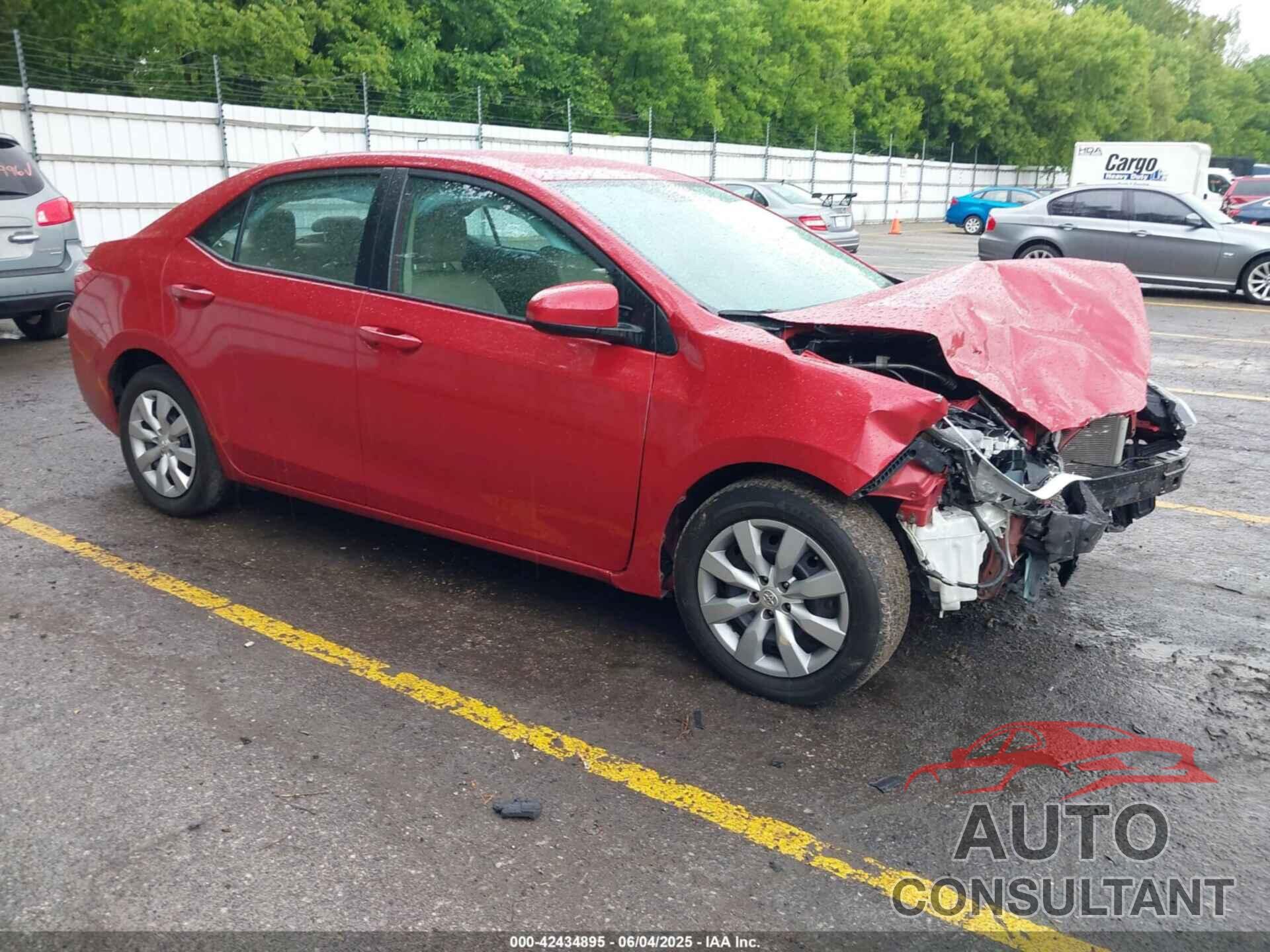 TOYOTA COROLLA 2015 - 5YFBURHE5FP230245